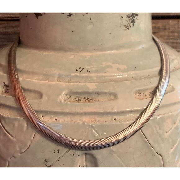 Stainless Steel Snake Chain Necklace Milor - Picture 1 of 5